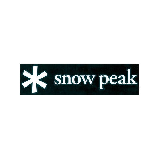 Snow Peak Logo Sticker Asterisk - Snow Peak