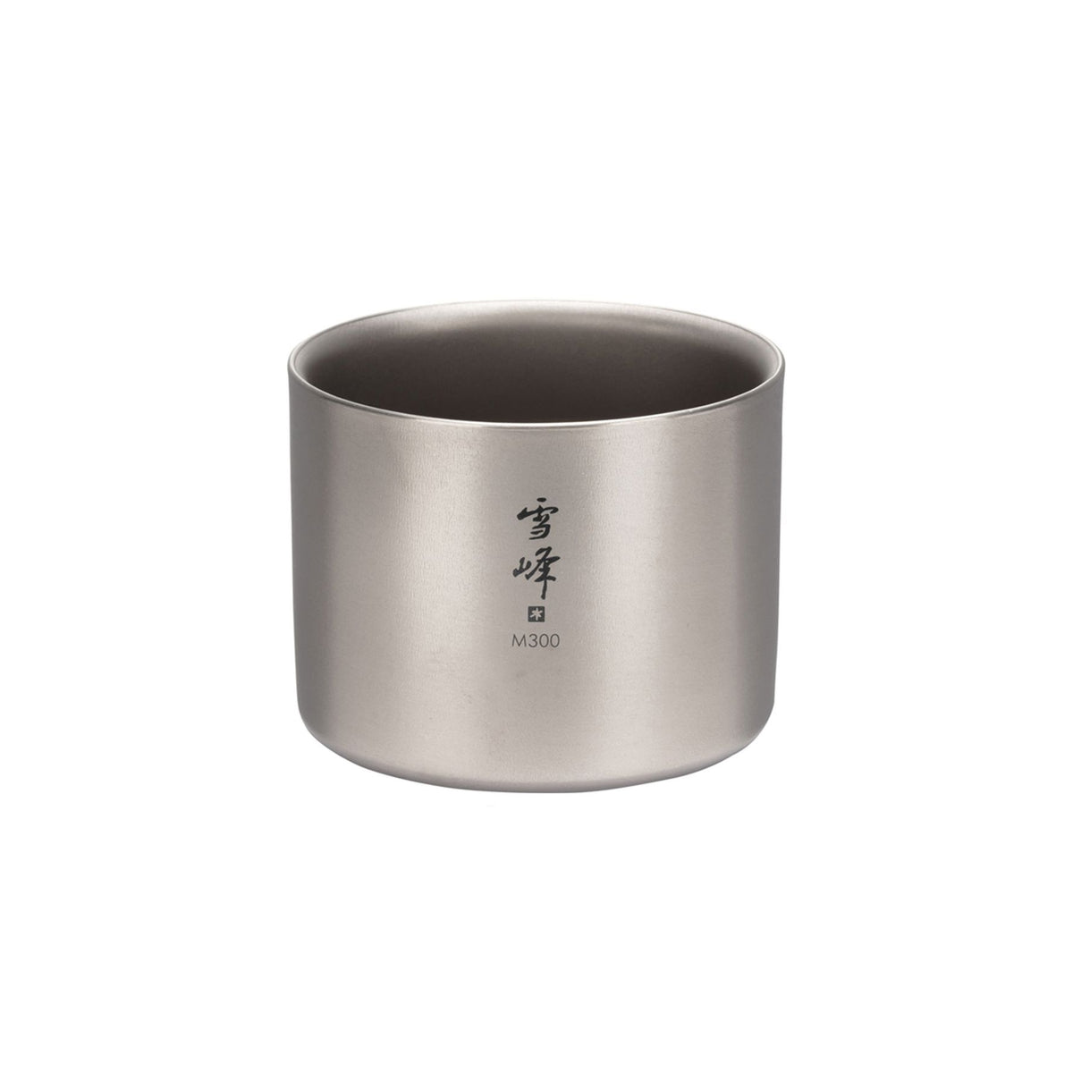 Titanium Double Wall Stacking Mugs M - Snow Peak