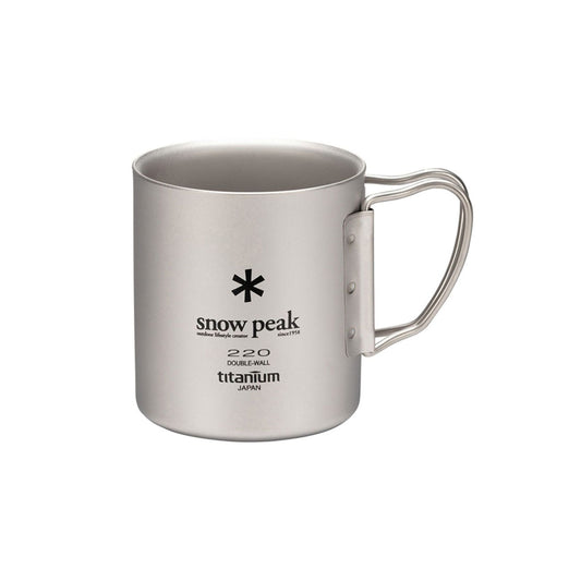 Titanium Double Walled Mugs - Snow Peak