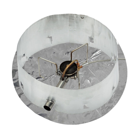 MUKA Stove Windshield & Heat Shield (Air Intake Pipe Included) - SOTO
