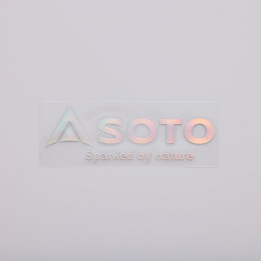 SOTO Sticker Hologram (170 × 56mm) - SOTO