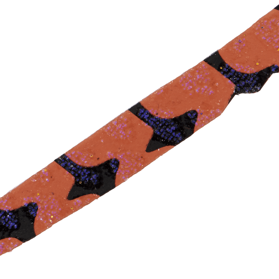 RED BACK CUSTOM NECKTIE SLIM CURLY - Major Craft
