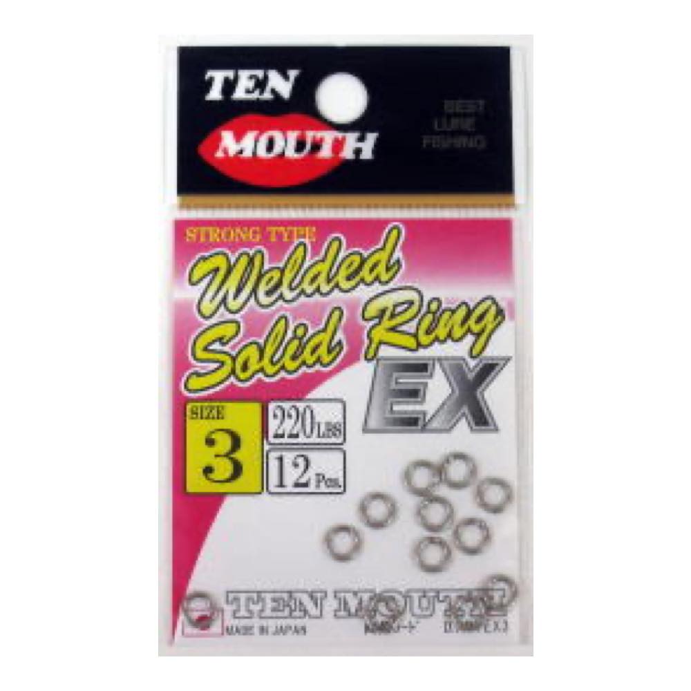 WELDED SOLID RING EX - TEN MOUTH