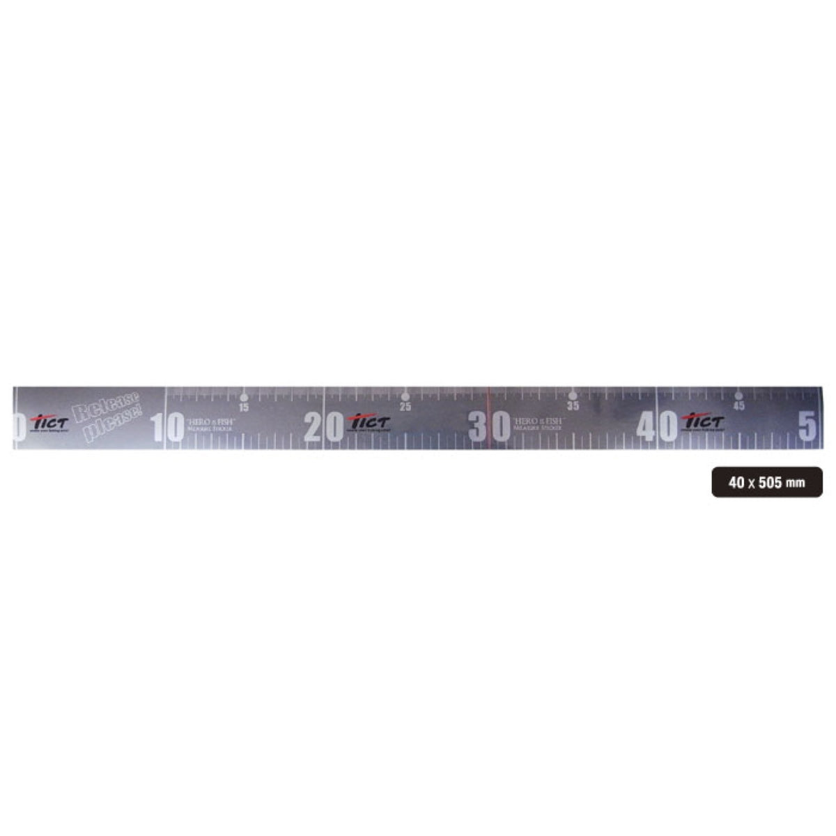 HERO IS FISH Measure Sticker - TICT