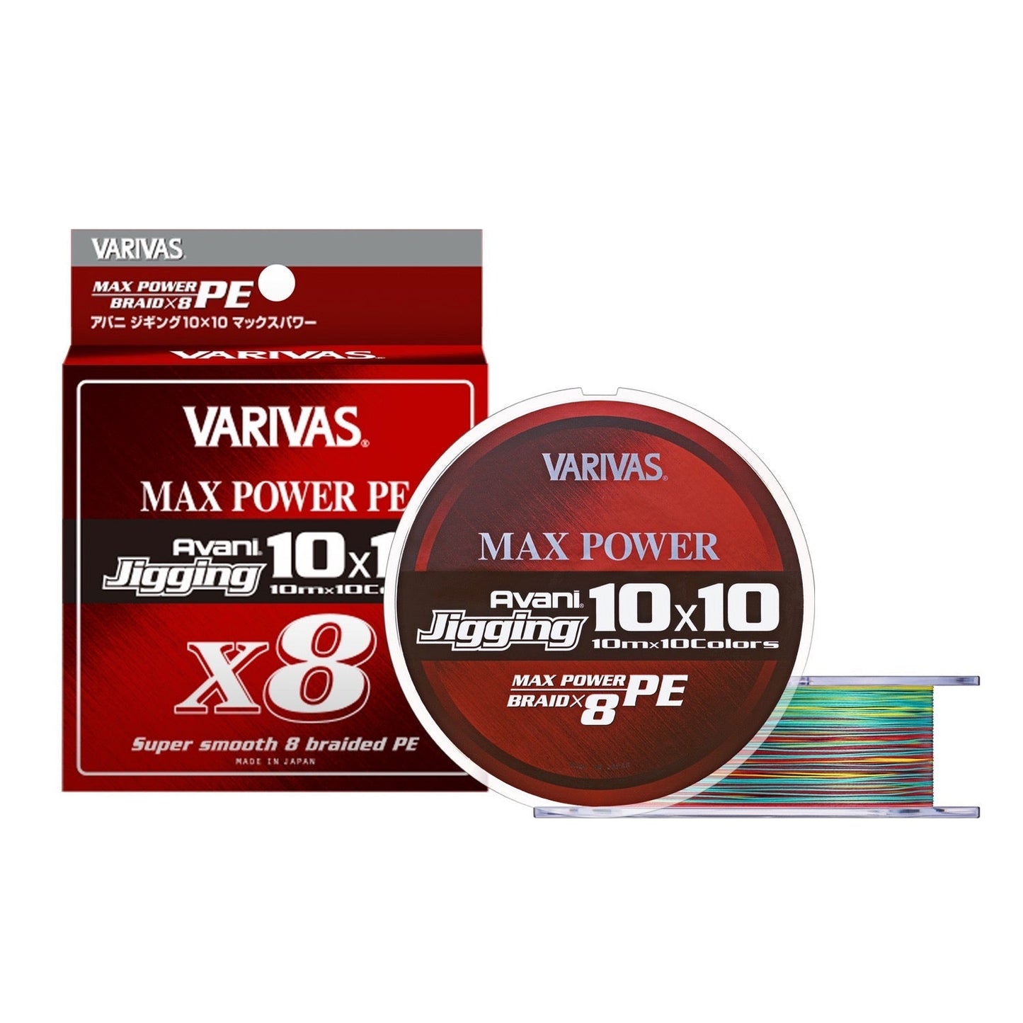 Avani Jigging 10x10 MAX POWER PE X8 - VARIVAS