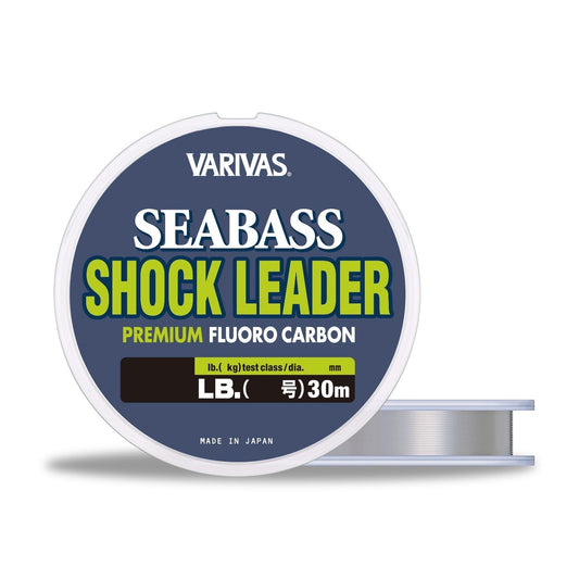 Sea Bass Shock Leadr Fluoro Carbon - VARIVAS