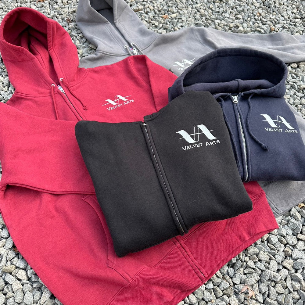 Brushed Fleece Hoodie - VELVET ARTS