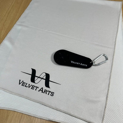 Cooling Dry Towel and Towel Holder Set - VELVET ARTS