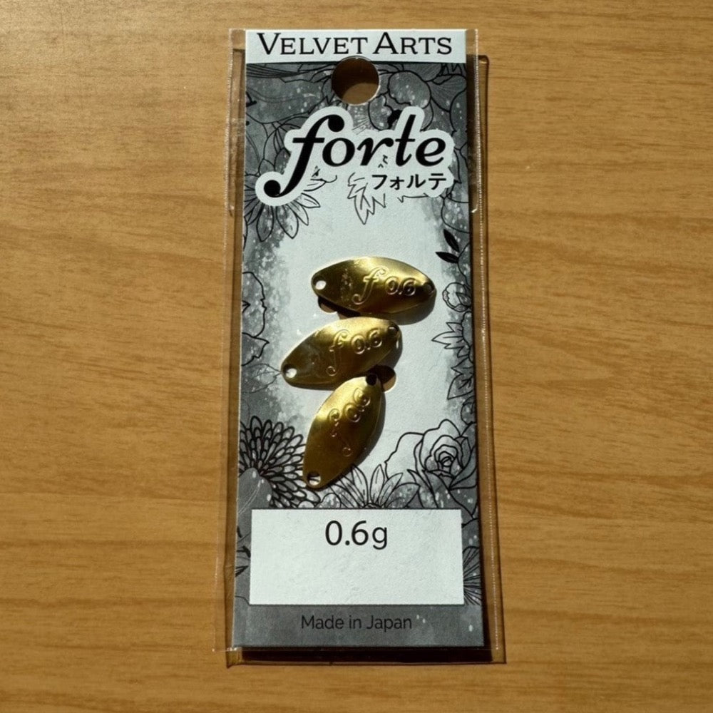 Forte Unpainted Brass Blank 3pcs - VELVET ARTS