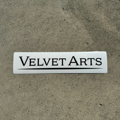 Logo Sticker Long - VELVET ARTS