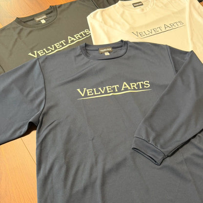 Long Sleeve Dry T-Shirt Gothic Logo - VELVET ARTS