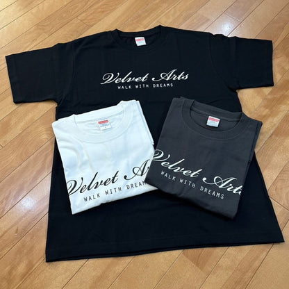 Short Sleeve T-Shirt Script Logo - VELVET ARTS