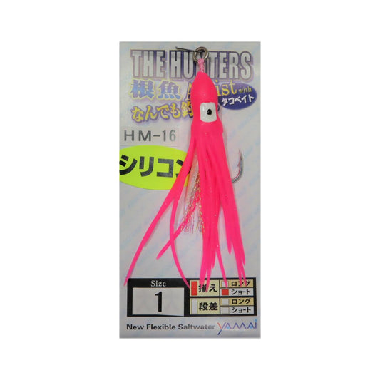 SUTEKI Single Assist Silicone Octopus Skirt and Flasher - YAMAI