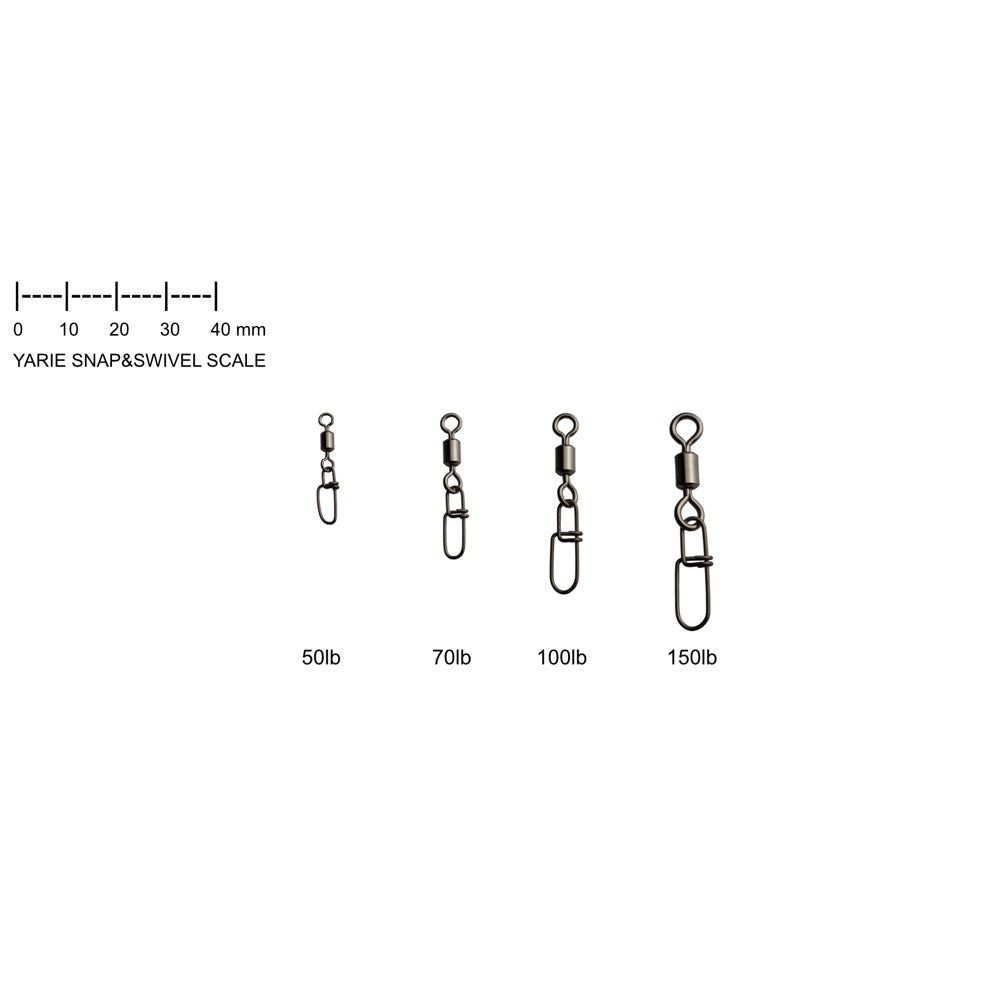 Rolling swivel with Crosslock snap - Yarie