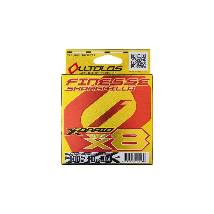 XBRAID OLLTOLOS PE WX8 finesse Shangrilla - YGK Yotsuami