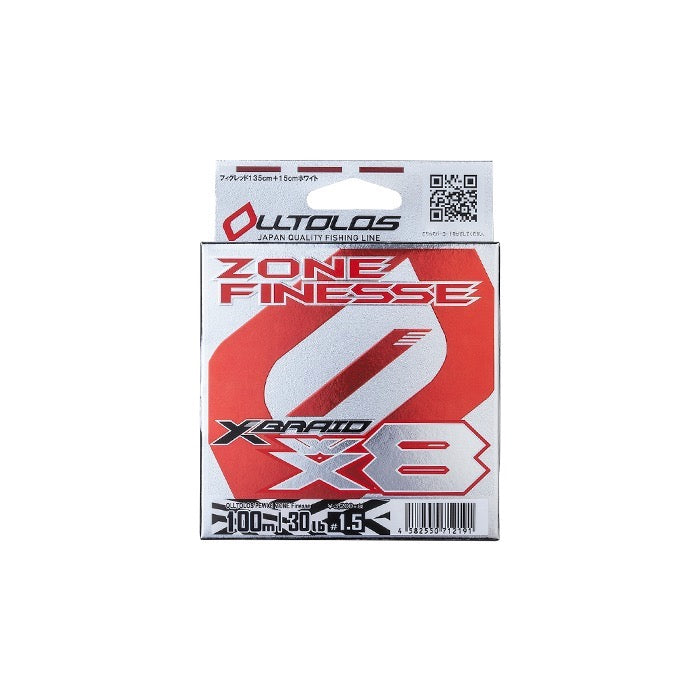 XBRAID OLLTOLOS PE WX8 ZONE Finesse - YGK Yotsuami