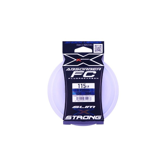 XBRAID FC ABSORBER Slim＆Strong - YGK Yotsuami